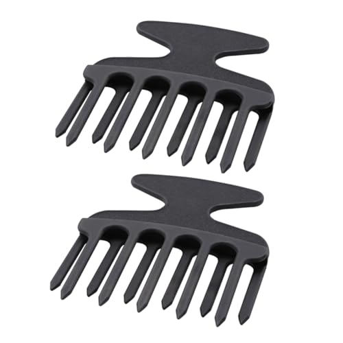Gatuida 2Stücke Breiter Zahnkamm für Herren Haarkamm Langlebig und Leicht zu Reinigen für Haarstyling und Friseure für Lockiges und Dickes Haar von Gatuida