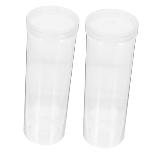 Gatuida 2Stücke Transparente Stiftboxen Kugelschreiberetui und Aufbewahrungsbox für Stifte Leicht und Tragbar für Schule und Alltag für Kleine Gegenstände Geeignet von Gatuida