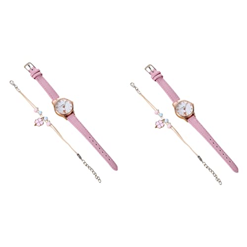 Gatuida 2sätze Damen Armbanduhr Mit Katzenmotiv Und Handgelenkarmband Stilvolle Leichte Quarzuhr Für Freizeit Und Teiliges Für Frauen von Gatuida