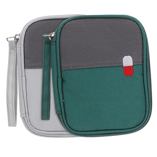 Gatuida 2st Pille Aufbewahrungsbeutel Kleinigkeiten Tasche Erste-Hilfe-Tasche Zum Wandern Leerer Medizinbeutel Pille Geldbörse Schminktasche Vitaminbeutel Rucksäcke Reißverschluss Reisen von Gatuida