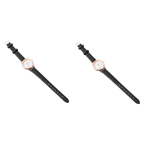 Gatuida 2stücke Kinderuhr Für Mädchen wasserdichte Und Stoßfeste Armbanduhr Mit Verstellbarem Band Cartoon Design Robuste Edelstahl Und Legierungsmaterialien Für Alltag Und von Gatuida