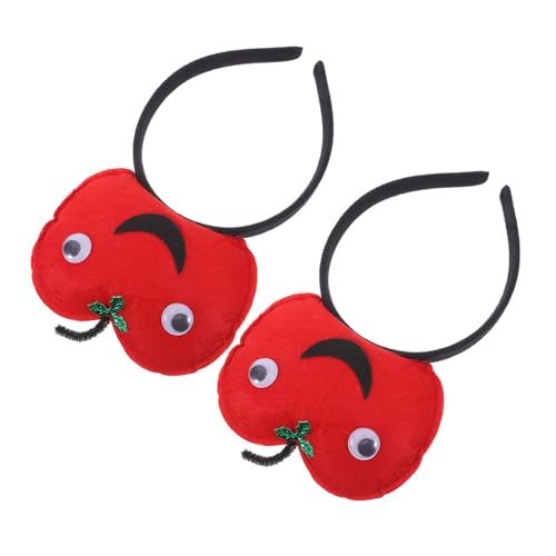 Gatuida 2stücke Kunstfrucht Stirnband Simulationsfrucht Kopfbedeckung Polyester Frucht Kopfschmuck Für Partys Foto Requisiten Mottoparty Accessoires Falsches Frucht Stirnband Für von Gatuida