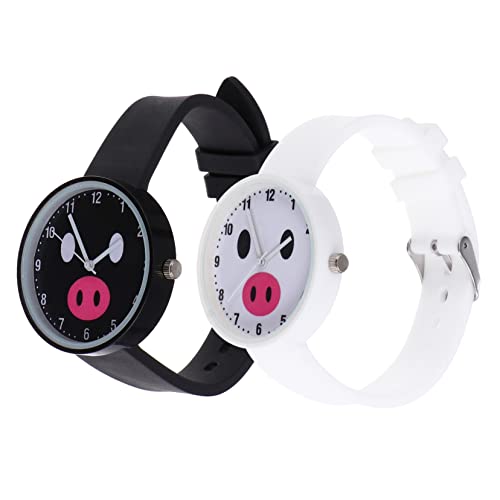 Gatuida 2stücke wasserdichte Armbanduhren Schöne Multifunktions Junge Mädchen Uhr Für Studenten Mit Edelstahlschließe Als Für Junge Mädchen Zum Geburtstag Weihnachten Oder Halloween von Gatuida