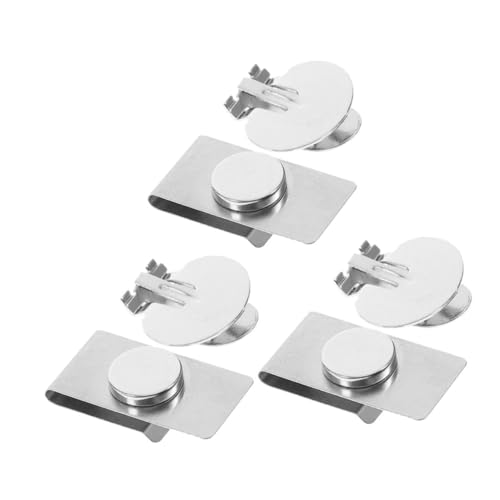 Gatuida 3 Paare Unsichtbare Magnetische Krawattenklammer Herren Krawattenhalter Schnelle Fixierung Kragenpin Business Hochzeit von Gatuida