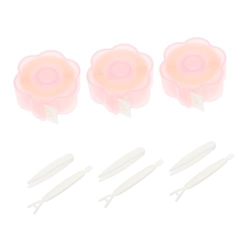 Gatuida 3 Rollen Unsichtbare Doppelte Augenlid Tapes aus Atmungsaktivem Spitzen Mesh Ultra Dünn und Hautfreundlich für Natürliche Große Augen und Langanhaltendes Make Up bei Frauen von Gatuida