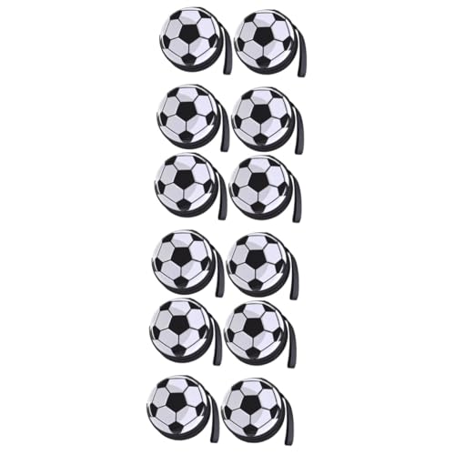 Gatuida 3 Sätze Fußball Aufbewahrungsbox Für Fußball Geldbörse Fußball-partytaschen Zinn Sport Fußballtasche Ausbildung Q Abgerundete Münztasche Fußball-wechseltasche Schleife 4 Stück * 3 von Gatuida