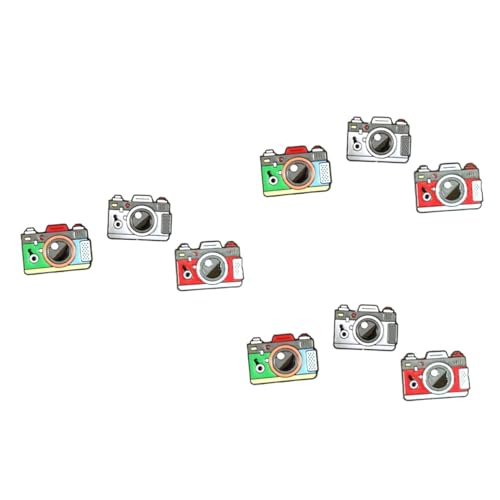Gatuida 3 Sätze Kamera Broschen Legierung Vintage Anstecker Für Damen Und Mädchen Vielseitig Einsetzbar Für Kleidung Taschen Und Accessoires Zufällige Farben 3 Stück * 3 von Gatuida