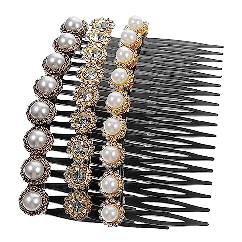Gatuida 3 Stck Teiliges Perlen Haarkämme für Damen Haaraccessoires mit Kristallen für Hochzeiten und Besondere Anlässe für Hinterkopf Brautschmuck Gatuida 3 Stck Teiliges Perlen Haarkämme für Damen Haaraccessoires mit Kristallen für Hochzeiten und Besondere Anlässe für Hinterkopf Brautschmuck von Gatuida
