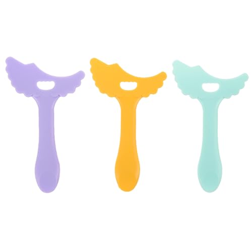 Gatuida 3 Stck Teiliges Silikon Eyeliner Werkzeugset Wiederverwendbare Schablonen für Augen Make Up Hilfsmittel für Einfach zu Reinigen für Anfänger und Profis von Gatuida