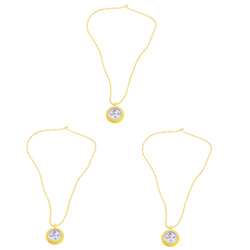 Gatuida 3stücke Mini Quartz Watch Hängeschnur Zufällige Farben Und Designs Praktische Armbanduhr Für Pflegekräfte Langlebig Und Benutzerfreundlich von Gatuida