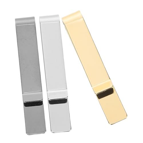 Gatuida 3 Stück Klassische Spiegeloberfläche für Männer Krawattenaccessoires für Geschäftstreffen und Formelle Anlässe von Gatuida