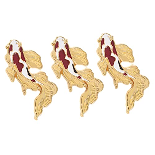 Gatuida 3 Stücke Cartoon Emaille Broschen für Damen Kragennadeln Revers Pins Anstecknadeln für Kleidung und Rucksäcke Legierungsaccessoire für Partys und Anlässe von Gatuida