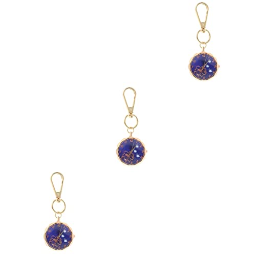 Gatuida 3stücke Uhr Mit Schlüsselanhänger Robuste Taschenuhr Für Einsatz Im Schule Und Alltag Für Pflegekräfte Und Ärzte von Gatuida