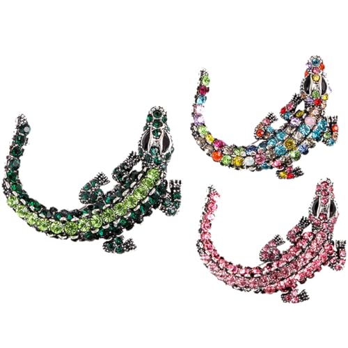 Gatuida 3 Stück Strass Brosche Kragennadel für Männer Frauen Legierung Brustnadel Elegantes Design für Partys Hochzeiten und Jubiläen von Gatuida