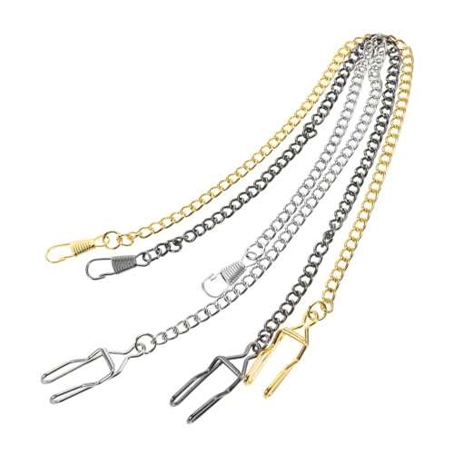 Gatuida 3 Stück Retro Taschenuhrenkette aus Metalllegierung mit Karabinerverschluss Dekorative Vintage Uhrenkette für Herren und Damen Robustes Fob Link Design Geschenkidee für Studenten Gatuida 3 Stück Retro Taschenuhrenkette aus Metalllegierung mit Karabinerverschluss Dekorative Vintage Uhrenkette für Herren und Damen Robustes Fob Link Design Geschenkidee für Studenten von Gatuida