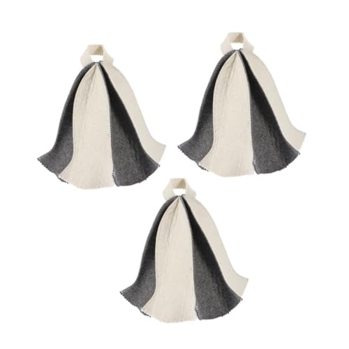 Gatuida 3 Stück Sauna Hüte aus Wollfilz Wiederverwendbare Saunakappen für Damen und Herren für Entspannende Saunaerlebnisse Leicht und Atmungsaktiv Schützt vor Überhitzung Gatuida 3 Stück Sauna Hüte aus Wollfilz Wiederverwendbare Saunakappen für Damen und Herren für Entspannende Saunaerlebnisse Leicht und Atmungsaktiv Schützt vor Überhitzung von Gatuida