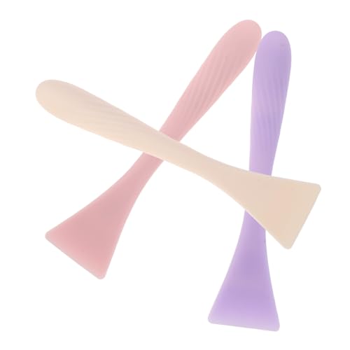 Gatuida 3 Stück Silikon Gesichtsmaske Pinsel Weicher Präziser Applikator für Empfindliche Haut Wiederverwendbar und Leicht zu Reinigen zum Gleichmäßigen Auftragen von Masken und Cremes von Gatuida