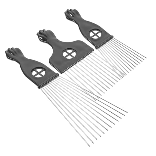 Gatuida 3 Stück Teiliges Doppelseitiger Afro Pick Kamm Breiter Zahn Haarkamm Für Männer Haartypen Lockig Glatt Styling Werkzeug Zur Kopfhaut Gatuida 3 Stück Teiliges Doppelseitiger Afro Pick Kamm Breiter Zahn Haarkamm Für Männer Haartypen Lockig Glatt Styling Werkzeug Zur Kopfhaut von Gatuida