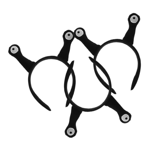 Gatuida 3 Stück Teiliges Schnecken Antennen Stirnband Süßes Lustiges Kopfband aus Weichem Material Komfortabel für Kostümpartys Cosplay und Alltag Passend für Frisuren von Gatuida