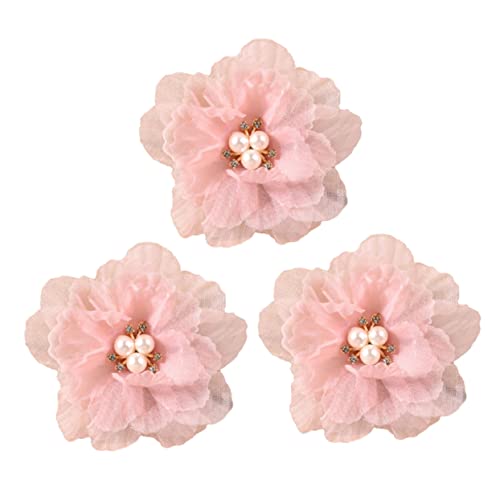 Gatuida 3 Stück Teiliges Set mit Wunderschönen Blumen Haarspangen Perlenverzierte Haarklammern für Mädchen Haarschmuck für Partys und Besondere Anlässe von Gatuida