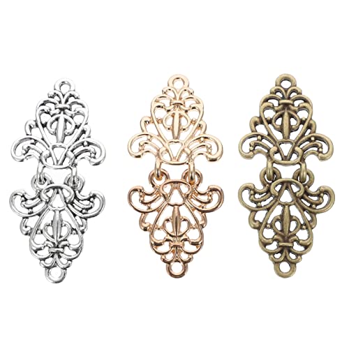 Gatuida 3 Stück Teiliges Vintage Sweater Brooch Clip aus Retro Swirl Shawl Clip und Collar Clasp für Cardigan Mantel und Hemd Stilvolle Broschen für Damen und Herren von Gatuida