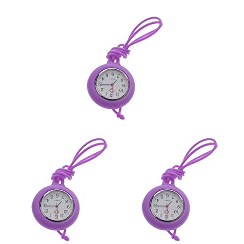 Gatuida 3- Teiliges Taschenetui Kette Pflegequarz Runde Uhr Revers Student Und Abdeckung Elektronik für Ärzte Einfache Brosche Clip- Clip Violett Handfreunde Farbe auf Tunika Gatuida 3- Teiliges Taschenetui Kette Pflegequarz Runde Uhr Revers Student Und Abdeckung Elektronik für Ärzte Einfache Brosche Clip- Clip Violett Handfreunde Farbe auf Tunika von Gatuida