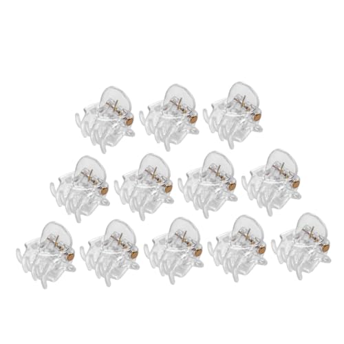 Gatuida 30 Stück Teiliges Kleine Transparente Haarspangen für Mädchen und Niedliche Kleine Haarclips mit Krallendesign Einfache Anwendung zum Styling und Fixieren der Haare von Gatuida