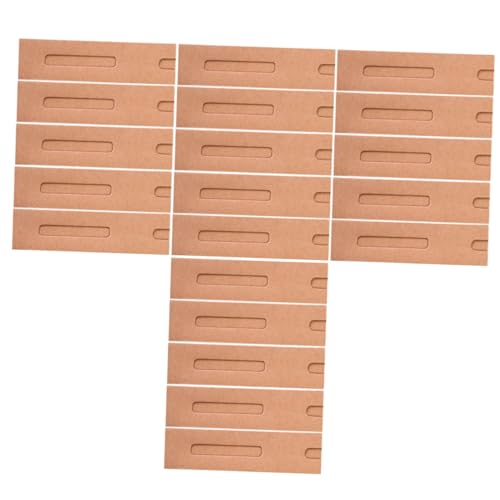 Gatuida 30 Stück Teiliges Kraftpapier Stiftetuis mit Fenster Faltbare Papierhülle für Einzelne Stifte Geschenkverpackung für Kugelschreiber Praktischer und Eleganter Stiftbeutel für Büro von Gatuida