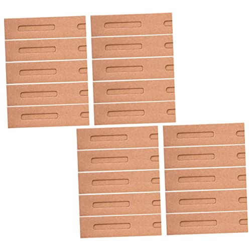 Gatuida 30Stücke Kraftpapier Stiftverpackungsboxen Praktische Stifthalter für Bürobedarf und für Angestellte Einfach und Elegant von Gatuida