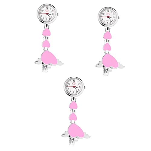 Gatuida 3stücke Kreative Uhr Modische Hängende Uhr Für Pflegekräfte Praktische Pocket Watch Für Dekoration Und Alltag von Gatuida