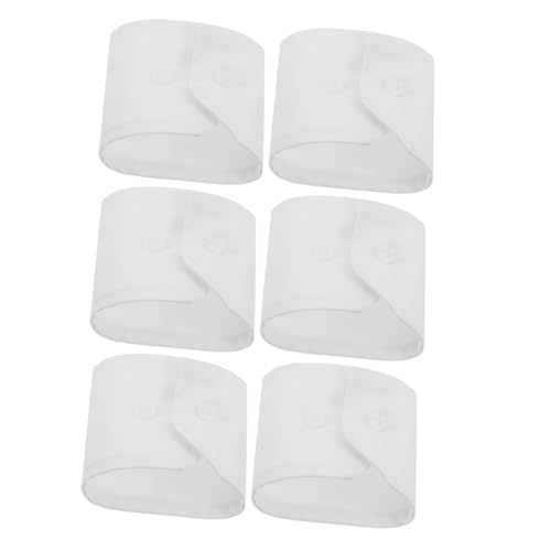 Gatuida 3paare Handgelenkmanschetten Für Damen Abnehmbar Weiße Falsche Ärmel Für Pullover Blusen Mäntel Kleidungszubehör Hemdsärmel-accessoires von Gatuida