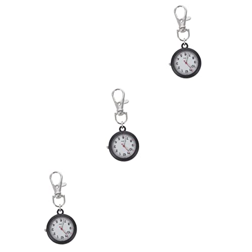 Gatuida 3stücke Metall Taschenuhr Für Pflegepersonal Einfache Hängende Uhr Für Langlebig Und Pflegeleicht Für Alltag Im Gesundheitswesen von Gatuida