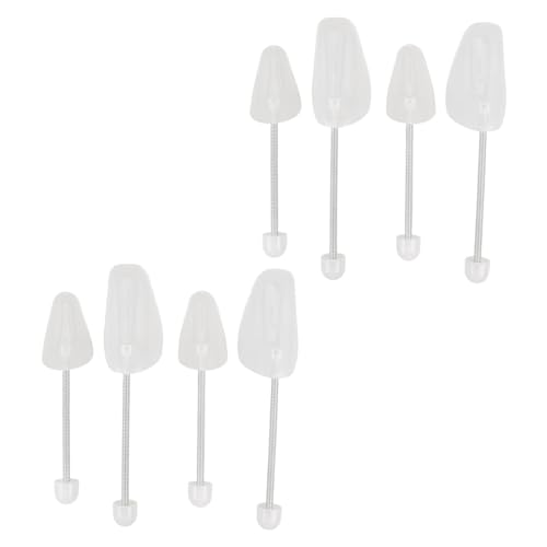 Gatuida 4 Paare Schuhspanner Kunststoff mit Federmechanismus Verstellbare Schuhformer für Herren und Damen Schützen vor Falten Erhalten Form und Komfort Einsetzbar Schnelle Anwendung von Gatuida