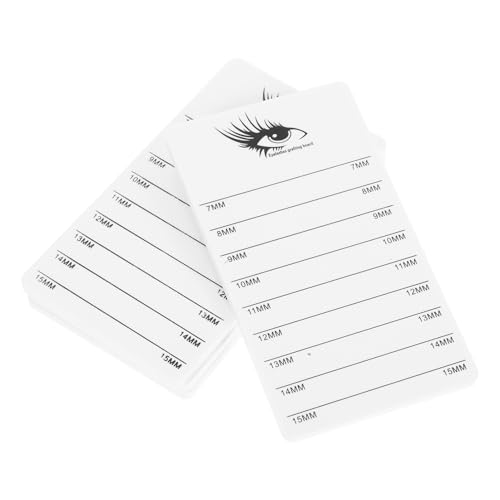 Gatuida 4 Stück Acryl Wimpernverlängerung Organizer Teiliges mit Stabilem Stand Leicht zu Reinigende Eyelash Display Board für Präzises Wimpern Pfropfen Salon und Zuhause von Gatuida