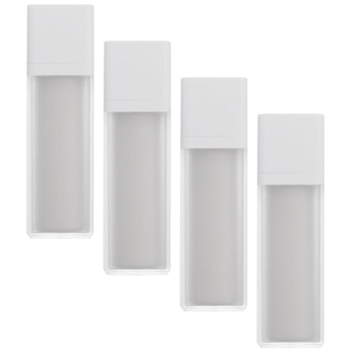 Gatuida 4stücke Airless-pumpflasche Für Lotion Und Kosmetik Reise-flaschen Aus Stabilem Material Leicht Und Kompakt Für Unterwegs Als Behälter Für Gesichtscreme Handcreme Und Shampoo von Gatuida