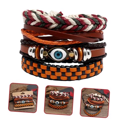 Gatuida 4 Stück Boho armbänder Damen Handgefertigtes Geflochtenes Modisches Bohemia Stil Armband Vielseitiges Handgelenkschmuck Geschenk für Geburtstag Hochzeit Alltag Verstellbar Gatuida 4 Stück Boho armbänder Damen Handgefertigtes Geflochtenes Modisches Bohemia Stil Armband Vielseitiges Handgelenkschmuck Geschenk für Geburtstag Hochzeit Alltag Verstellbar von Gatuida
