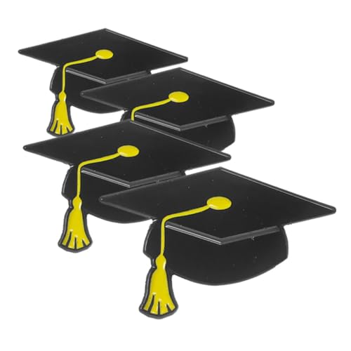 Gatuida 4stücke Abschlusskappen Brosche Für Damen Brustnadel Aus Hutbrosche Dekorativ Für Kleidung Broschennadel Für Rucksäcke Modisch Und Elegant von Gatuida