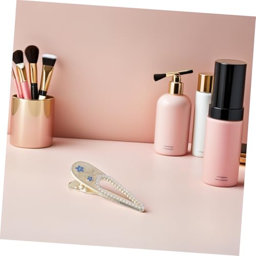 Gatuida 4stücke Blumenspange Für Damen Mini-haarspangen Im Barockstil Hohle Kleine Haarspange Mit Perlen-design Haarspangen Für Frisuren Und Dickes Haar Geeignet Für Formelle Anlässe von Gatuida