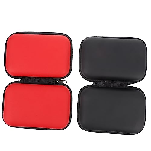 Gatuida 4 Stück Teiliges Gitarren Plektrum Aufbewahrungsbox mit Reißverschluss Strapazierfähige Organizer Tasche für Reise und Alltag Großes Fassungsvermögen Praktische Tragetasche für von Gatuida