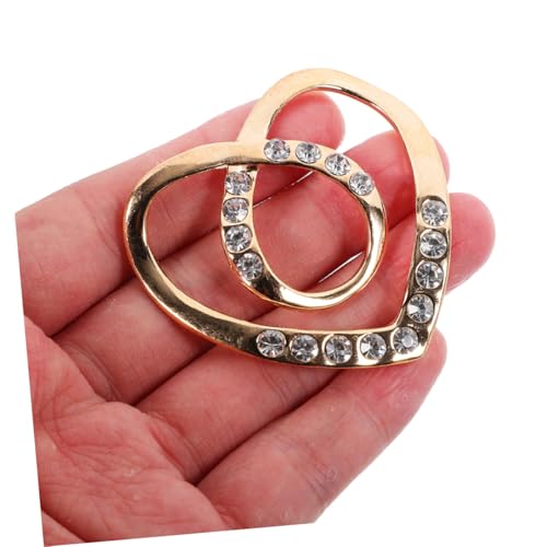 Gatuida 4 Stück Teiliges Goldene Schal Clips aus Langlebiger Zinklegierung Rutschfeste Knotenschnallen für T shirts und Sommeroberteile Multifunktionale Kleidungsklammern mit Dekorativem von Gatuida