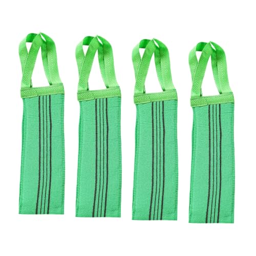 Gatuida 4 Stück Teiliges Peeling Badetuch Langes Doppelseitiges Körperpeeling Handtuch mit Effektivem Schmutzentferner Sanftes Peeling Vielseitiger Dusch Rückenreiniger für Männer und von Gatuida