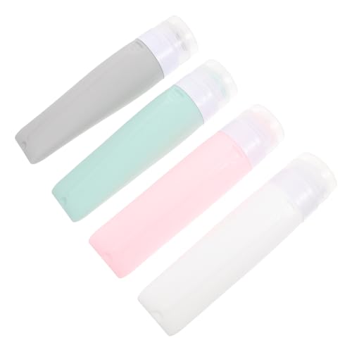 Gatuida 4 Stück Teiliges Reiseflaschen Auslaufsicher Ausdrückbar Leicht und Kompakt für Shampoo Lotion und Kosmetik Bpa Frei Tsa Geeignet Praktische Reisebehälter für Damen Gatuida 4 Stück Teiliges Reiseflaschen Auslaufsicher Ausdrückbar Leicht und Kompakt für Shampoo Lotion und Kosmetik Bpa Frei Tsa Geeignet Praktische Reisebehälter für Damen von Gatuida
