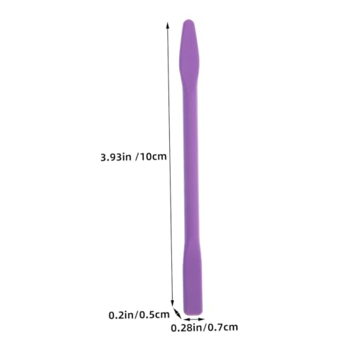 Gatuida 4 Stück Teiliges Silikon Rührstäbe für Epoxidharz und Gesichtsmaske Wiederverwendbar Langlebig Ergonomisch für DIY Kosmetik und Bastelarbeiten Praktische Wiederverwendbar von Gatuida