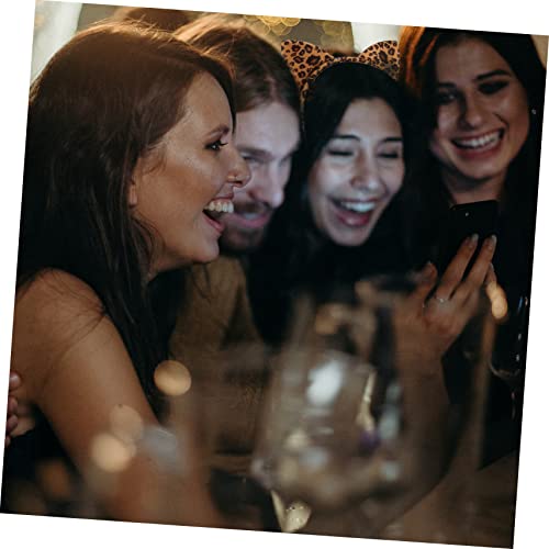 Gatuida 4 Stück Teiliges Tierohren Haarreif Plüsch Leopard Zebra Giraffe Katzenohren Cosplay Kostüm Kopfschmuck für Damen Mädchen Party Halloween Weihnachten von Gatuida