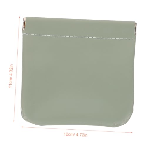 Gatuida 4 Stück Teiliges Tragbare Make up Taschen Selbstschließende Schminktaschen mit Fächern für Reise Damen Kosmetik Aufbewahrung Kulturbeutel in Kariké Grün von Gatuida