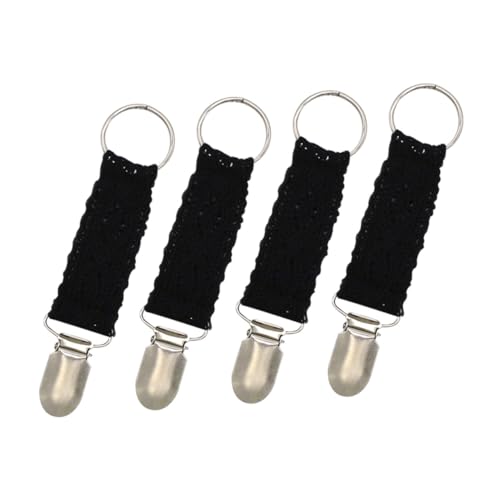 Gatuida 4 Stück Tragbare Hutclips aus Robustem Material Multifunktionale Tasche und Reiseklammern für Damen Leichter Langlebiger Huthalter für Rucksack und Outdoor Aktivitäten von Gatuida