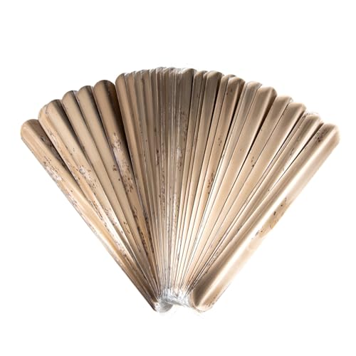 Gatuida 40 Stück DIY Schnapparmbänder für Transparente PVC Klatscharmbänder zum Bemalen Zweilagig Langlebig Party Mitgebsel und Geburtstagsgeschenke von Gatuida