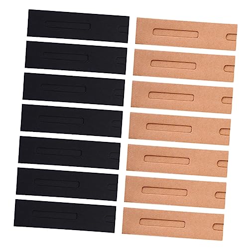 Gatuida 40 Stück Teiliges Kraftpapier Pen Sleeve Faltbare Stiftverpackungstaschen Umweltfreundliche Leichte Papierhüllen für Stifte als Geschenkverpackung und Schreibwarenaufbewahrung von Gatuida