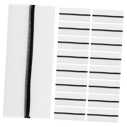 Gatuida 40stücke Pack Selbstklebende Wimpernstreifen Für Künstliche Wimpern Wasserdichtes Wimpernband Mit Schwarzen Eyeliner-streifen Für Natürliches Aussehen Lang Anhaltende von Gatuida