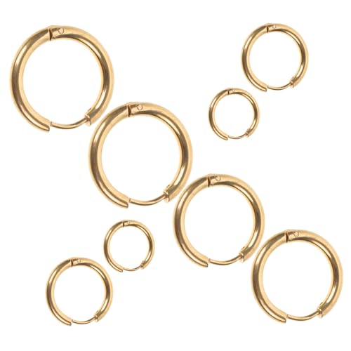 Gatuida 4paare Runde Ohrringe Creolen Kreis-ohrringe Für Damen Ohrschmuck Mit Hochglanzpolitur Geeignet Für Geburtstage Und Hochzeiten Gatuida 4paare Runde Ohrringe Creolen Kreis-ohrringe Für Damen Ohrschmuck Mit Hochglanzpolitur Geeignet Für Geburtstage Und Hochzeiten von Gatuida